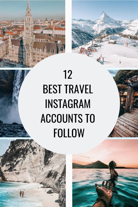 Looking for some travel inspiration? Fuel your wanderlust with these amazing Instagram accounts. Travel Instagram Feed, Travel Words, Travel Destinations Bucket Lists, Pretty Landscapes, Deck Plans, Instagram Travel, Instagram Accounts To Follow, Travel Images, Instagram Ideas