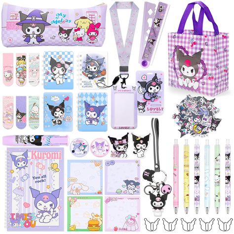 PRICES MAY VARY. 【Cute School Supplies Gift Set】You will receive a set of 86 pcs cute gift set, including 1 Stationery Bag 6 Pen 50 Stickers 1 Notebook 1 ID Card 4 Sticky Notes 1 Ruler 2 Pin Eraser 1 Tote Bag 4 mini Notebook 1 Keychain 2 Brooch 6 Bookmark 5 Paper Clip 【Theme Design】The whole set of adorable school supplies is designed with the inspiration of cute cartoon images, bright colours and various styles, one set is enough to meet the essential school supplies for your child to start the Kids School Supplies, Bag Keychain, Cute Cartoon Images, Mini Notebooks, Cute School Supplies, Sticky Note, Cartoon Images, Ballpoint Pens, Bright Colours