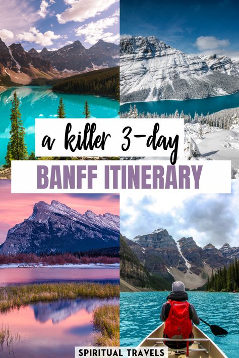 Banff National Park In September, 3 Days In Calgary, Banff Itinerary Fall, Banff Travel Tips, 3 Days In Banff, Banff Itinerary Winter, Things To Do In Banff In October, Banff Things To Do, Banff To Jasper Road Trip