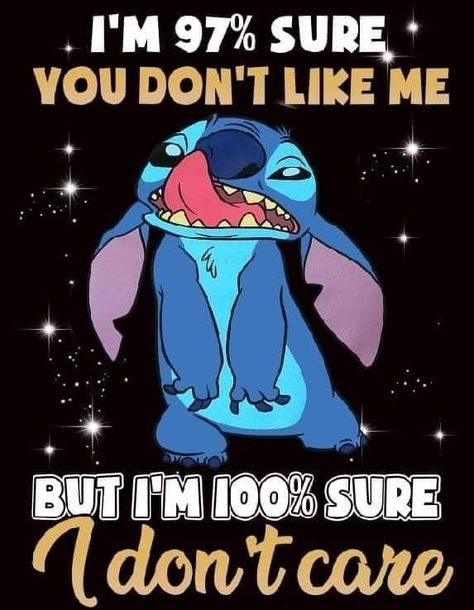 Lilo And Stitch Memes, Stich Quotes, Funny Stitch, Cute Disney Quotes, Funny Quotes Wallpaper, Stitch Quotes, Funny Day Quotes, Lilo And Stitch Quotes, Funny Lockscreen