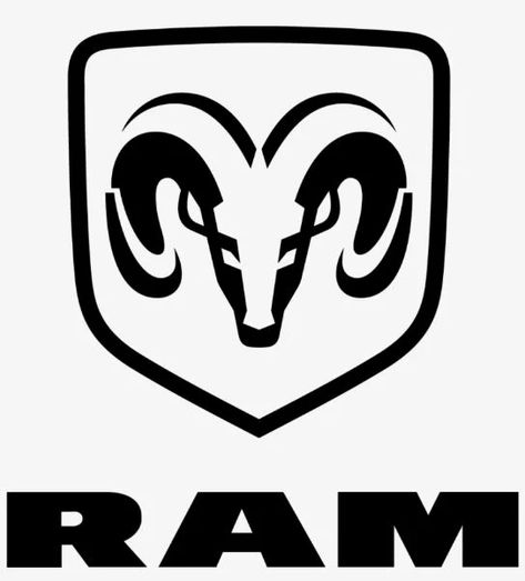 RAM Logo Dodge Ram Logo, Ram Logo, Dodge Logo, Ram Cars, Ram Svg, Rock Argentino, Truck Decals, Dodge Dart, Ram Trucks