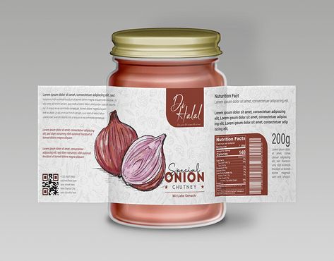 Spice Package Design, Jar Packaging Design, Food Label Design, Label Design Ideas, Label Design Packaging, Jam Label, Spices Packaging, Packaging Template Design, Jar Packaging