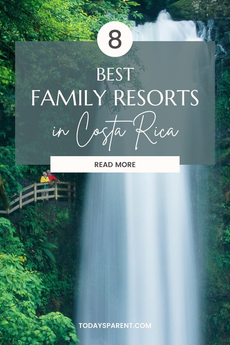 Magia Blanca Falls in Costa Rica with couple standing beneath the waterfall Costa Rica Ecotourism, Costa Rica, Family Vacation Costa Rica, Cost Rica Vacation, Costa Rica Family Vacation Kids, Costa Rica Travel Family, Costs Rica Vacation, All Inclusive Costa Rica Resorts, Dreams Costa Rica