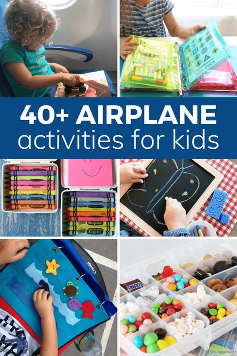 Simple Airplane Activities for Toddlers - Toddler Approved Airplane Activities For Toddlers, Kids Airplane Activities, Toddler Airplane Activities, Toddler Travel Activities, Kids Travel Activities, Airplane Activities, Travel Toys For Toddlers, Airplane Kids, Road Trip Activities