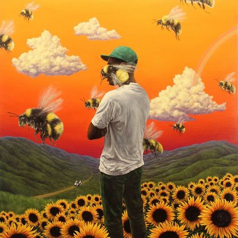 Flower Boy (album), Rap Us, Rap Album Covers, Iconic Album Covers, Cool Album Covers, Pochette Album, Music Poster Design, Jaden Smith, Kali Uchis