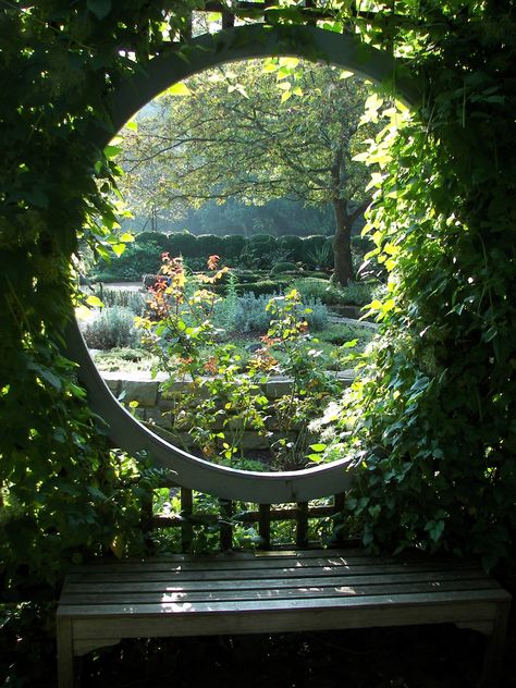 bench in a garden gazebo | jessica lowery | Flickr Shaded Garden, 숲 사진, Garden Gazebo, Have Inspiration, Nature Aesthetic, Shade Garden, Winx Club, Fantasy Landscape, Green Aesthetic