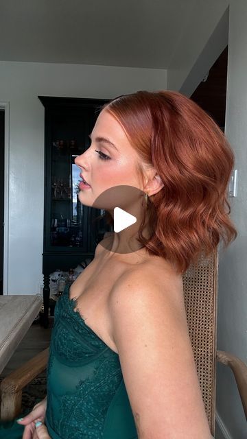 Formal Hair For Short Length, Hairstyles For Off The Shoulder Dress Short Hair, Hair For Formal Wedding Guest, Short Hair For Bridesmaid, Mid Length Hair Bridesmaid, Wedding Lob Hairstyles, Special Event Hairstyles For Short Hair, Curl Hair For Short Hair, Bridesmaid Hair Styles For Short Hair