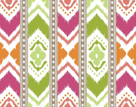 Sheikh Talha on Behance Ikat Border, Ethnic Print Pattern, Ikat Pattern Fabric, Ethnic Pattern Design, Botanical Flower Art, Print Design Art, Graphic Design Fashion, Batik Art, Textile Pattern Design