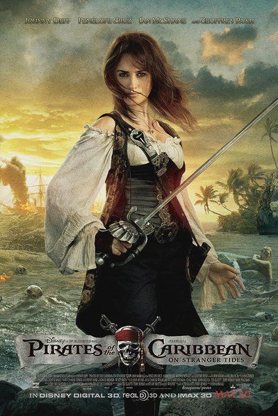 Pirates of the Caribbean: On Stranger Tides Pirates Of The Carribean, Action Movie Poster, The Carribean, On Stranger Tides, Pirate Queen, Pirate Outfit, Johnny Depp Movies, Photos Originales, Pirate Halloween