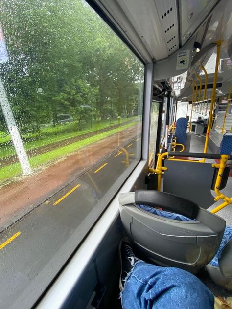 Bus Aethstetic, Taking The Bus Aesthetic, Riding The Bus Aesthetic, Bus Journey Aesthetic, On Bus Aesthetic, Going To School Aesthetic, Bus Ride Aesthetic, Busy Aesthetic, Bus Aesthetics