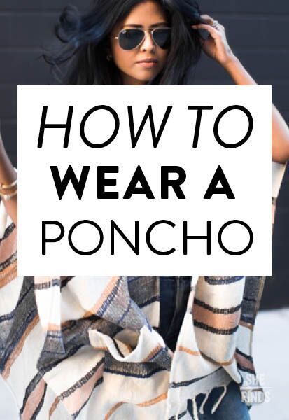 Kimonos, Ponchos, Sweater Poncho Outfit, Shawl Outfit Winter, Black Poncho Outfit, Pancho Outfit, Poncho Outfit Winter, How To Wear Poncho, How To Style A Poncho