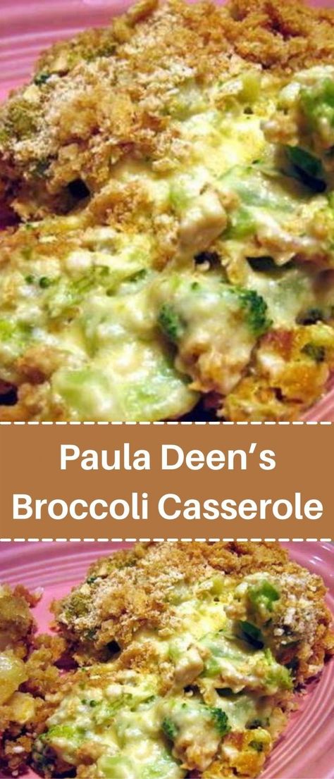 Paula Deen’s Broccoli Casserole Paula Dean Broccoli Casserole, Brocoli Casserole Recipes, Paula Deen Broccoli Casserole, Broccoli Cooked, Easy Broccoli Casserole, Broccoli Casserole Recipe, Vegetables Dishes, Chopped Broccoli, Broccoli Dishes