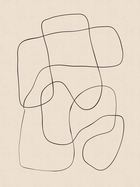 Abstract Squiggle at ArtfullyWalls, A minimal, organic, abstract, ink pen line drawing on a light cream/beige paper colored background. #abstract #lineart #artfullywalls #gallerywall #gallerywalldecor #gallerywallinspo #artprints #stellarspaces #homeinspiration #rockininteriors #sorealhomes #styleithappy  #interiorlovers #interiorstyling #styleithappy #artfullywalls #gallerywall #gallerywalldecor #gallerywallinspo #artprints #affordableart #affordableartprints Minimal Abstract Art Wallpaper, Beige Prints Wall Art, Minimal Aethstetic, Abstract Squiggle Art, Organic Line Art, Shira Barzilay, Minimal Design Art, Beige Color Background, Line Abstract Art