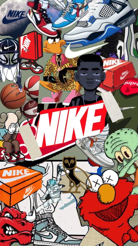 Best Nike Wallpapers, Nike Wallpaper For Ipad, Nike Poster Aesthetic, Jordan Cartoon Wallpaper, Nike Wallpaper Jordan, Sneaker Head Wallpaper Iphone, Sneaker Head Wallpaper, Nike Art Wallpaper, Nike Shoes Wallpaper