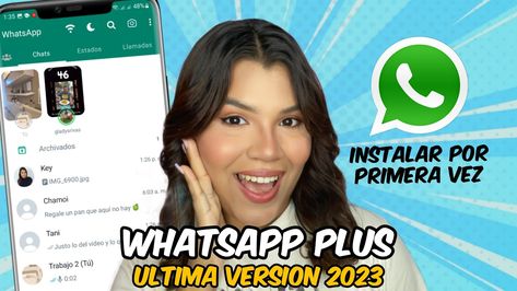 Bienvenidos seas a mi canal!!! En este video les enseño como tener el NUEVO WHATSAPP PLUS ! Ultima versión Abril 2023. Whatsapp Plus, Cell Phone