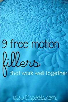 Tela, Quilting Filler Designs, Long Arm Quilting Designs, Freemotion Quilting Designs, Filler Patterns, Filler Designs, Lovely Background, Free Motion Pattern, Free Motion Designs