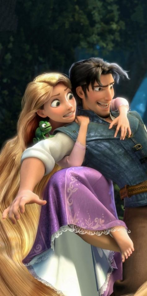 Flynn Rider, Rapunzel Y Flynn, Tangled Wallpaper, Disney Movie Art, Rapunzel And Flynn, Disney Cuties, Rapunzel And Eugene, Disney Princess Movies, Disney Collage