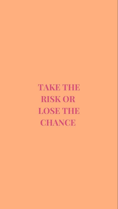 Inspirational Quote Aesthetic, Motivational Quote Backgrounds, Take The Risk Or Lose The Chance, Quote Backgrounds Iphone, Quote Screensavers, Not Easy Quotes, Inspiring Quote Wallpaper, Motivating Backgrounds, Quotes Screensaver