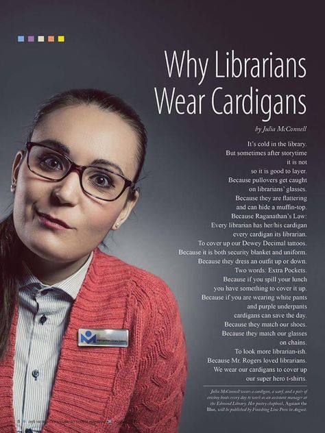 Why librarians wear cardigans Librarian Quote, Library Memes, Librarian Humor, Library Humor, Library Quotes, Middle School Libraries, Library Posters, Library Inspiration, Library Boards