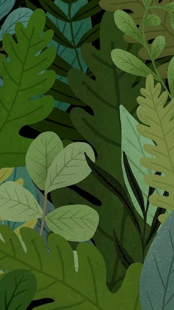 Nature, Floral Watercolor Background, Illustration Blume, Jungle Forest, Gold Geometric Pattern, Patterned Background, Tropical Background, Free Illustration Images, Leaf Illustration