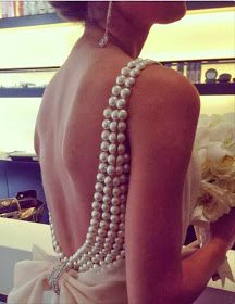 Flat Back Pearl Embellished Gown DIY Pnina Tornai, Mode Prints, Dress With Pearls, Embellished Gown, Mod Wedding, Yes To The Dress, Here Comes The Bride, Fesyen Wanita, Mode Style