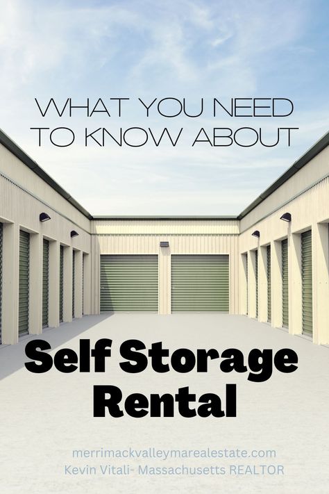 Self storage can be a great way to free up space in your home or temporarily store belongs while moving or renovating. Learn everything you need to know about self storage rentals. Real Estate Tips, Storage Unit Sizes, Self Storage Units, Clear Bins, Real Estate Articles, Storage Facility, Bungalow Style, Dead Space, Self Storage