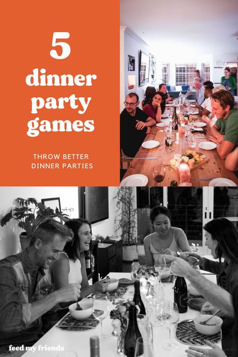 Party Games Table, Dinner Party For 15 People, Games To Play At A Dinner Party, Christmas Dinner Activities Party Games, Dinner Table Activities, Fun Dinner Games For Adults, Dinner Party Game Ideas, Dinner Party Ice Breakers, Dinner Party Ice Breaker Games