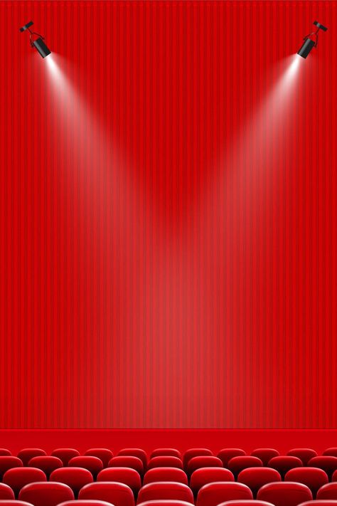 Movie Background Poster, Background Poster Film, Cinema Poster Design, Movies Background, Cinema Background, Theater Background, Movie Background, Deco Cinema, Red Lighting