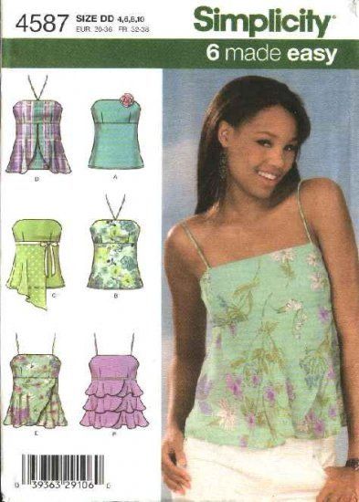 Upcycle Clothes Diy, Cute Sewing Projects, Top Sewing, Kleidung Diy, Top Sewing Pattern, Sewing Design, Diy Sewing Clothes, Simplicity Sewing, Clothes Sewing Patterns