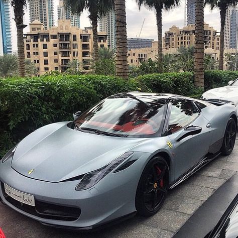 “Matte grey Ferrari 458 spyder with Novitec kit  Owner @SaladAlRajhi” Exotic Sports Cars, Grey Ferrari, Spider Ferrari, Ferrari Spider, Ferrari 458 Spider, 458 Spider, Cars Photo, Joy Ride, Ferrari 458