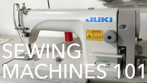 Intro to Industrial Sewing Machines Check more at https://allthenews.website/intro-to-industrial-sewing-machines/ Industrial Sewing Machine Tutorials, Juki Sewing Machine, Sawing Machine, Sewing Machines Best, Industrial Sewing Machines, Beginners Sewing, Sewing Machine Instructions, Sewing Factory, Sewing Machine Projects