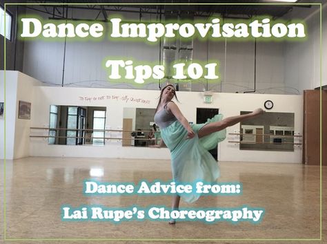 IMPROVISATION DANCE TIPS 101 - MUST READ DANCE ARTICLE ~Lai Rupe's Choreography http://www.lairupe.com/ Amigurumi Patterns, Improv Tips, Dance Improv, Improv Dance, How To Dance Better, Dance Improvisation, Dance Terms, Dancing Tips, Teaching Dance