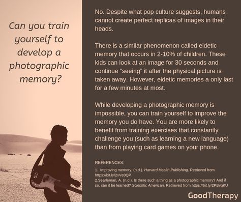 How To Get A Photographic Memory, How To Have Photographic Memory, How To Train Yourself To Have Photographic Memory, Photographic Memory Training, Che Guevara Art, Memory Training, Photographic Memory, Brain Memory, Ocean Horizon