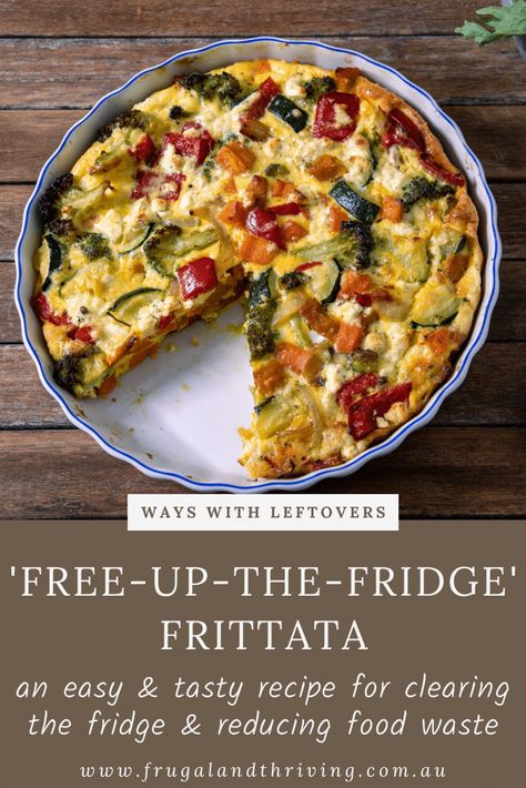 Pie, Quiche, Grilled Vegetable Frittata, Roasted Veggie Quiche, Leftover Veggies Recipes, Leftover Roasted Vegetables Recipes, Leftover Veggie Tray Recipes, Leftover Vegetable Recipes, Roast Vegetable Frittata