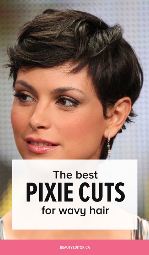 The best pixie cuts for wavy hair, according to celebrity hairstylist Bill Angst. Balayage, Bonito, "bixie" Haircut Wavy Hair, Pixie Bob Haircut Wavy Hair, Pixie Hairstyles For Wavy Hair, Best Short Haircuts For Wavy Hair, Long Pixie Curly Haircut, Pixie Thick Wavy Hair, Short Fine Wavy Hair