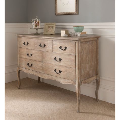 Lily Manor Mcguire 6 - Drawer Chest of Drawers | Wayfair.co.uk Wooden Wall Bedroom, French Chest Of Drawers, French Furniture Bedroom, Bedroom Chest Of Drawers, Antique French Furniture, Bedroom Chest, Wooden Chest, French Furniture, Drawer Chest