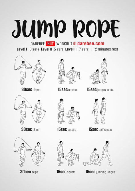 Jump Rope HIIT Workout Exercise With Jump Rope, No Jump Workout, Higher Jump Workout, Frog Jumps Workout, Jump Rope Hiit Workout, Jump Rope Workouts, Jump Rope Workout Men, High Jump Workouts, Jumprope Workouts