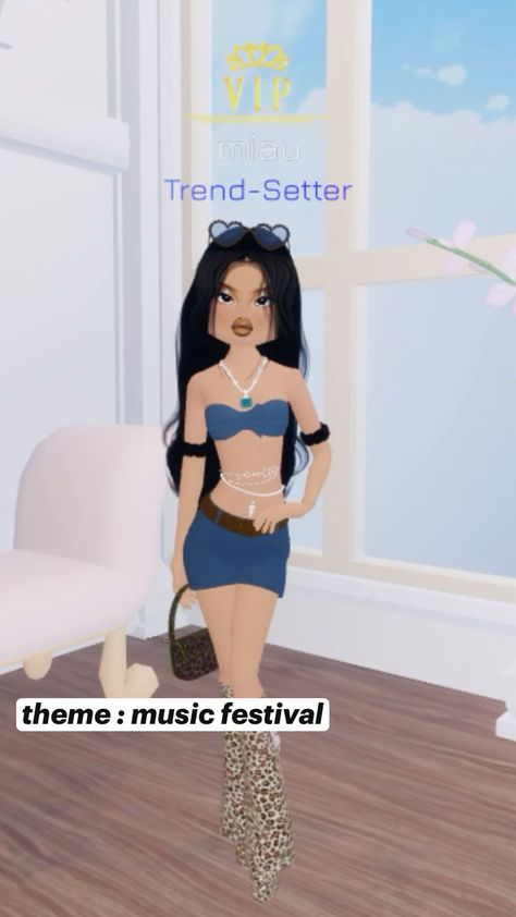 roblox dress to impress outfit Elegant Outfit Dress, Musical Dress, Music Festival Dress, Royale High Journal Ideas, Music Dress, Roblox Dress, Style Fashion Women, Code Clothing, Hilarious Dogs