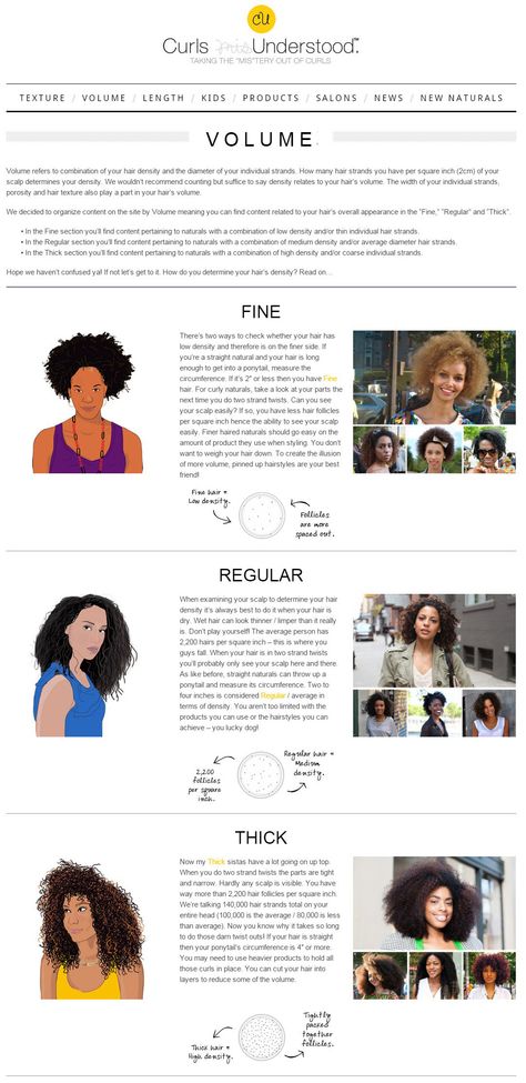 Learn How Your Hair's Density and Individual Strand's Width Can Contribute to Your Hair's Volume at CurlsUnderstood.com/VOLUME Natural Curly Hair, Black Hair Care, Hair Knowledge, Hair Recipes, Natural Locs, Long Hair Do, Naturally Curly Hair, Afro Textured Hair, Loc Journey