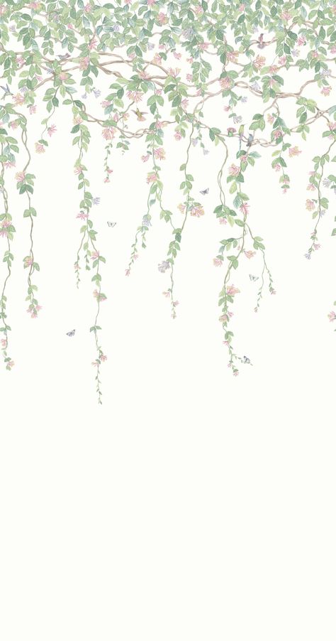 Browse All Luxury Wallpapers - Cole & Son Hummingbird Wallpaper, Hummingbird Perch, Botanical Interior, Cole And Son Wallpaper, Sea Wallpaper, Cream Wallpaper, Racing Green, Luxury Wallpaper, Butterfly Flower