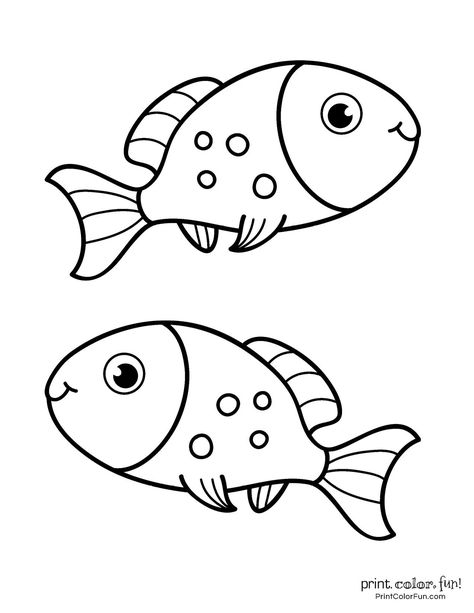 Fish Drawing Outline, Drawing Ideas For Art, Creativity Activities, Fish Drawing For Kids, Easy Fish Drawing, Fish Outline, Fish Printables, Fish Coloring, Fish Sketch