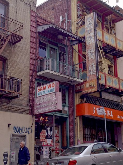 The original Sam Wo Chinatown, San Francisco, CA 70s San Francisco, 90s San Francisco, 1980s San Francisco, San Francisco 90s, Chinatown Restaurant, Sam Francisco, Retro San Francisco, San Francisco Chinatown, Horizon City