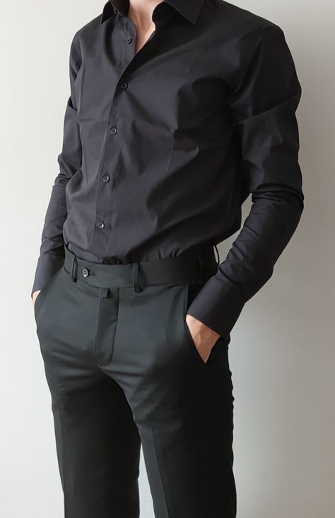 [Promotion] 78 Best Formal Black Dress Outfit Tips You Will Love Instantly #formalblackdressoutfit Formal Black Dress Outfit, Outfit Hombre Formal, All Black Suit, Black Outfit Men, Black Suit Men, Look Man, Guys Clothing Styles, Mens Casual Dress Outfits, Men Stylish Dress