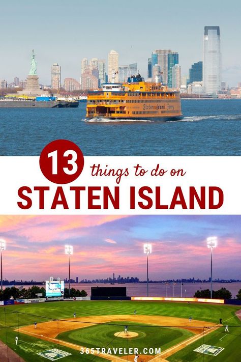Nyc Vacation, York Things To Do, Nyc Spring, New York City Vacation, Staten Island New York, Staten Island Ferry, Italian Restaurants, York Travel, New York Hotels