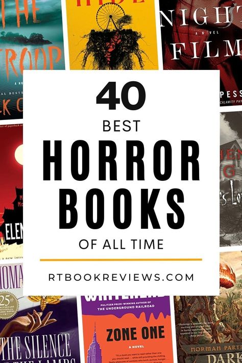 Looking for a scare? Look no further than these 40 best horror books of all time! Tap to see our list of the best horror books based on creativity, scares, and the lasting impact the book had on the horror genre! #besthorrorbooks #horrorbooks #halloweenbooks #bestbookstoread Best Horror Books, Scary Haunted House, Horror Literature, Scary Books, Horror Themes, Horror Book, Horror Novel, Cosmic Horror, Horror Books