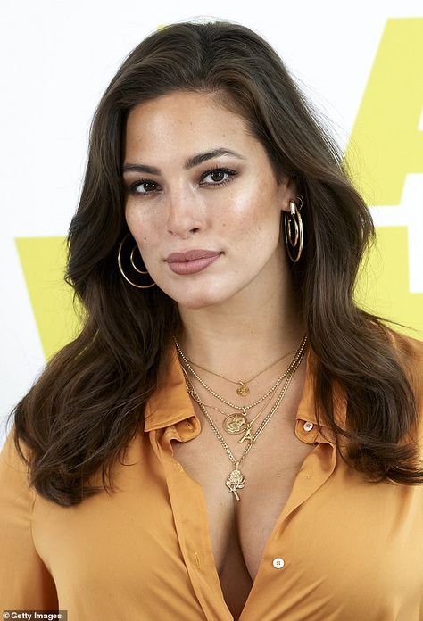 Ashley Graham Style, Ashley Graham, Brunette Beauty, The Model, Cute Beauty, Beautiful Celebrities, Beauty Face, Pretty Face, Beautiful Actresses