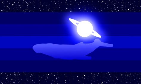 Blue Pride Flag, Xeno Genders, Space Whale, Xeno Hoard, Xenogender Hoard, Whale Song, Gender Pronouns, Different Flags, Gender Flags