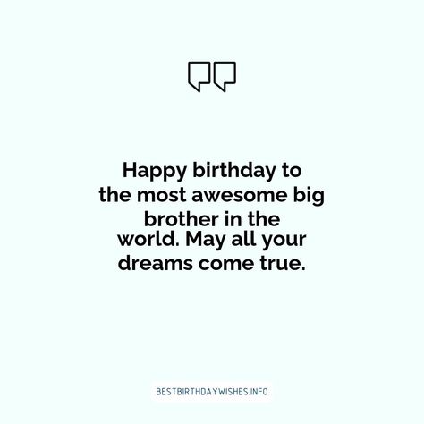 Birthdays are special occasions to show your loved ones how much you care for them. If you have a big brother, the day is an opportunity to make him f... | # #BirthdayWishes Check more at https://www.ehindijokes.com/birthday-wishes-for-big-brother/ Simple Birthday Wishes For Brother, Birthday Captain For Brother, Brother Wishes Birthday, Shayri For Brother, Birthday Wishes For Big Brother, Happy Birthday Paragraph, Happy Birthday Big Brother, Brothers Quotes, Happy Birthday Brother Quotes