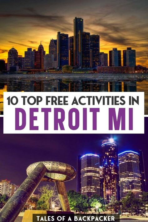 Michigan Summer, Detroit City, Detroit Area, Cheap Things To Do, Budget Planer, Michigan Travel, Vacation Usa, Cheap Things, American Travel