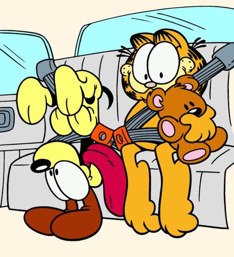 Kawaii, Snoopy, Odie And Garfield, Garfield X Odie, Garfield And Pooky Bear, Garfield And Odie Matching Pfp, Garfield Items, Odie Garfield, Garfield Aesthetic